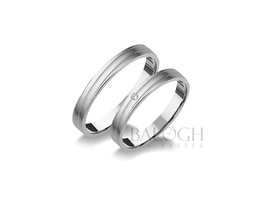 14 karátos karikagyűrű. Az ár párban értendő. Típus: A-1027