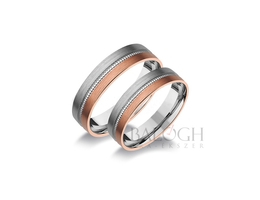 14 karátos karikagyűrű. Az ár párban értendő. Típus: A-1038