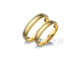 14 karátos karikagyűrű. Az ár párban értendő. Típus: A-1047