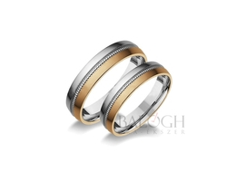 14 karátos karikagyűrű. Az ár párban értendő. Típus: A-1053