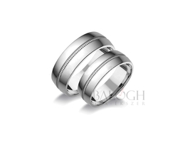 14 karátos karikagyűrű. Az ár párban értendő. Típus: A-1055