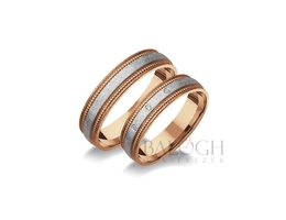 14 karátos karikagyűrű. Az ár párban értendő. Típus: A-1063