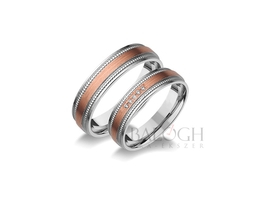 14 karátos karikagyűrű. Az ár párban értendő. Típus: A-1068