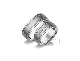 14 karátos karikagyűrű. Az ár párban értendő. Típus: A-1070