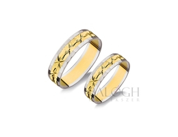 14 karátos karikagyűrű. Az ár párban értendő. Típus: A-190-AC