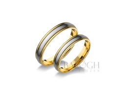 14 karátos karikagyűrű. Az ár párban értendő. Típus: A-350