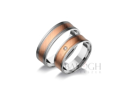 14 karátos karikagyűrű. Az ár párban értendő. Típus: A-526