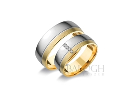 14 karátos karikagyűrű. Az ár párban értendő. Típus: A-542