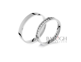 14 karátos karikagyűrű. Az ár párban értendő. Típus: A-630