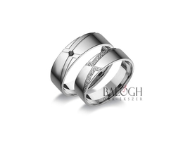 14 karátos karikagyűrű. Az ár párban értendő. Típus: A-652