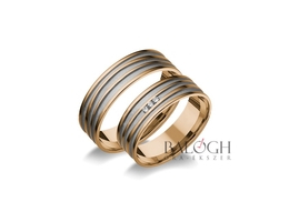 14 karátos karikagyűrű. Az ár párban értendő. Típus: A-658B