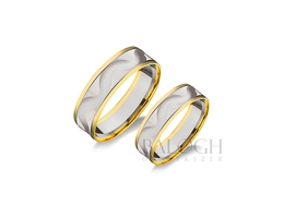 14 karátos karikagyűrű. Az ár párban értendő. Típus: A-664-AC