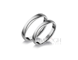 14 karátos karikagyűrű. Az ár párban értendő. Típus: A-849