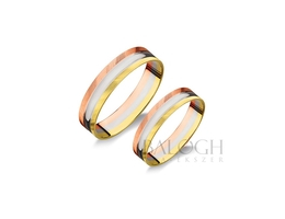 14 karátos karikagyűrű. Az ár párban értendő. Típus: B-039-AC