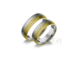 14 karátos karikagyűrű. Az ár párban értendő. Típus: B-16