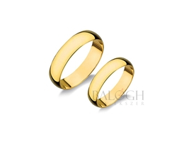 14 karátos karikagyűrű. Az ár párban értendő. Típus: F-5-AC