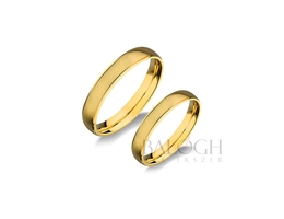 14 karátos karikagyűrű. Az ár párban értendő. Típus: H409-AC