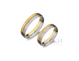 14 karátos karikagyűrű. Az ár párban értendő. Típus: H543-AC