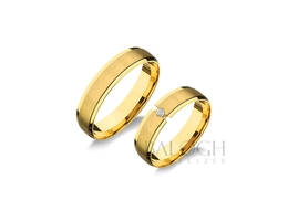 14 karátos karikagyűrű. Az ár párban értendő. Típus: H545-AC