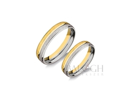 14 karátos karikagyűrű. Az ár párban értendő. Típus: H568-AC