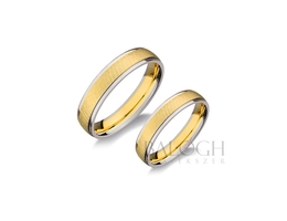 14 karátos karikagyűrű. Az ár párban értendő. Típus: H569-AC