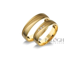 14 karátos karikagyűrű. Az ár párban értendő. Típus: L-138