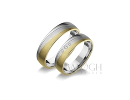 14 karátos karikagyűrű. Az ár párban értendő. Típus: L-139