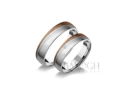 14 karátos karikagyűrű. Az ár párban értendő. Típus: L-140