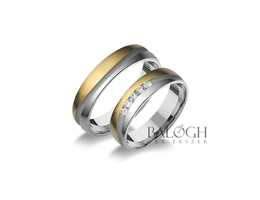 14 karátos karikagyűrű. Az ár párban értendő. Típus: L-143