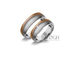 14 karátos karikagyűrű. Az ár párban értendő. Típus: L-144