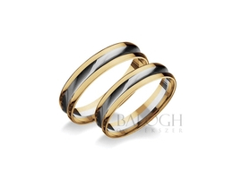 14 karátos karikagyűrű. Az ár párban értendő. Típus: M-1141