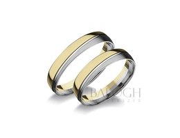 14 karátos karikagyűrű. Az ár párban értendő. Típus: M-1144