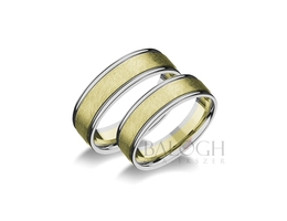 14 karátos karikagyűrű. Az ár párban értendő. Típus: M-1156