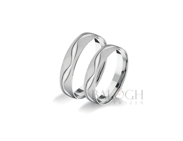 14 karátos karikagyűrű. Az ár párban értendő. Típus: M-A1159