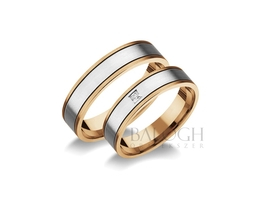 14 karátos karikagyűrű. Az ár párban értendő. Típus: R-115