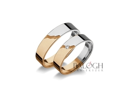 14 karátos karikagyűrű. Az ár párban értendő. Típus: R-116