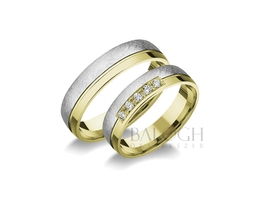 14 karátos karikagyűrű. Az ár párban értendő. Típus: R-120