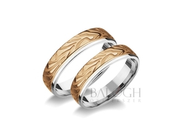 14 karátos karikagyűrű. Az ár párban értendő. Típus: R-123