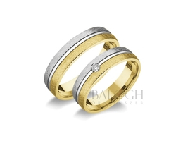 14 karátos karikagyűrű. Az ár párban értendő. Típus: R-124