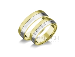 14 karátos karikagyűrű. Az ár párban értendő. Típus: R-189