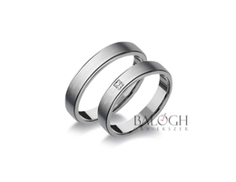 14 karátos karikagyűrű. Az ár párban értendő. Típus: R-228