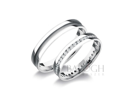 14 karátos karikagyűrű. Az ár párban értendő. Típus: R-230