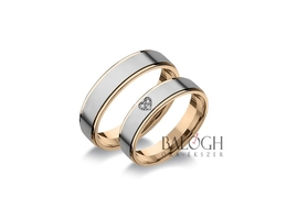 14 karátos karikagyűrű. Az ár párban értendő. Típus: R-292