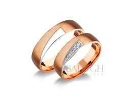 14 karátos karikagyűrű. Az ár párban értendő. Típus: R-353