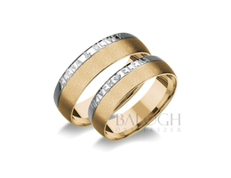 14 karátos karikagyűrű. Az ár párban értendő. Típus: R-369