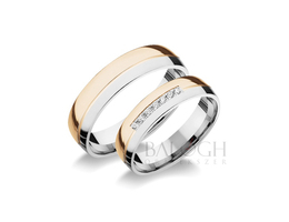 14 karátos karikagyűrű. Az ár párban értendő. Típus: R-393