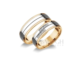 14 karátos karikagyűrű. Az ár párban értendő. Típus: R-437