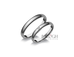 14 karátos karikagyűrű. Az ár párban értendő. Típus: R-449