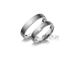 14 karátos karikagyűrű. Az ár párban értendő. Típus: R-462