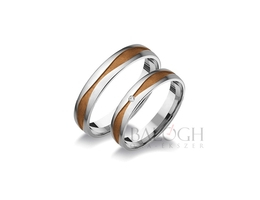 14 karátos karikagyűrű. Az ár párban értendő. Típus: R-711